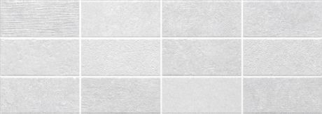 Настенная плитка Gala Mosaico Fortis Blanco 25х70 матовая