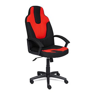 Кресло компьютерное TetChair Neo 3 Доступные цвета обивки: Чёрн. + красная ткань