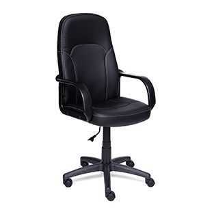 Кресло компьютерное TetChair Parmа Доступные цвета обивки: Искусств. чёрная кожа