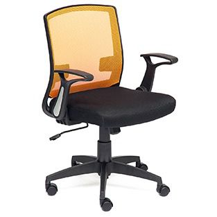 Кресло офисное TetChair Scout (orange) Доступные цвета обивки: Оранжевая сетка