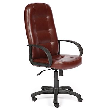 Кресло офисное TetChair Дэвон (Devon) Доступные цвета обивки: Искусств. бордовая кожа