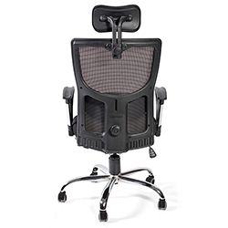 Ортопедическое кресло TetChair Кронос (Cronos) Доступные цвета обивки: Чёрная ткань