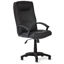Кресло офисное TetChair CH 902 Доступные цвета обивки: Искусств. чёрная кожа