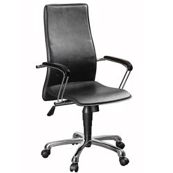 Кресло офисное TetChair Ореон (Oreon) Доступные цвета обивки: Искусств. чёрная кожа