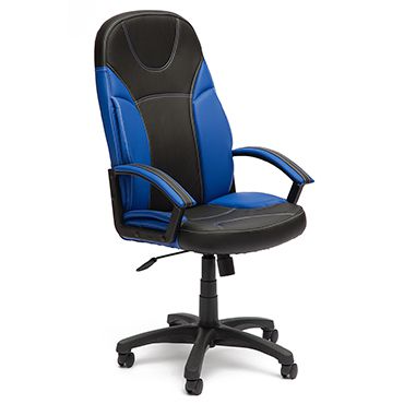 Кресло компьютерное TetChair Твистер (Twister) Доступные цвета обивки: Металлик + синий