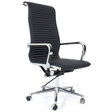Кресло офисное TetChair Фергус (Fergus) Доступные цвета обивки: Искусств. чёрная кожа