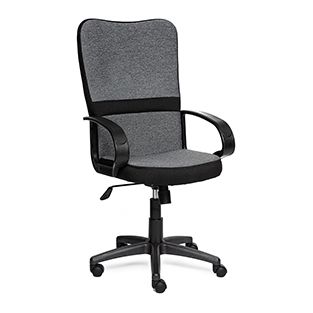 Кресло компьютерное TetChair СН 757 Доступные цвета обивки: Чёрн. + серая ткань