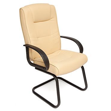 Кресло офисное TetChair Максима-С (Maxima-S) Доступные цвета обивки: Искусств. бежевая кожа