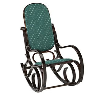 Кресло-качалка плетёное RC-8001 (Роял Грин) Доступные цвета: Орех кресло-качалка