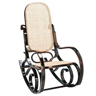 Кресло-качалка плетеное RC-8001 (Тростник) Доступные цвета: Орех кресло-качалка