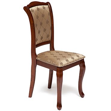 Стул с мягким сиденьем и спинкой Женева (Geneva) Доступные цвета: Maf brown (коричневый в рыжину)