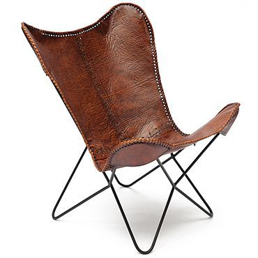 Кресло Secret De Maison Ньютон (Newton) 3034 со съемным чехлом из натуральной кожи Доступные цвета: Коричневый «Лофт»