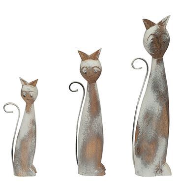 Декор Secret De Maison Cats набор из 3 штук (mod. M-11464) Доступные цвета: Натуральный