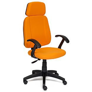 Кресло офисное Беста-1 (Besta-1 orange) Доступные цвета обивки: Оранжевая ткань