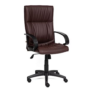 Кресло офисное TetChair Davos Доступные цвета обивки: Искусств. коричневая кожа
