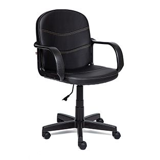 Кресло компьютерное TetChair Багги (Baggi) Доступные цвета обивки: Искусст. черн. кожа