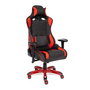 Кресло офисное iForce Доступные цвета обивки: Чёрно-красная искусственная кожа