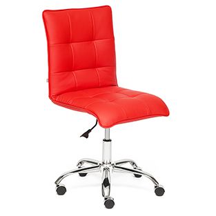 Кресло офисное TetChair Zero Доступные цвета обивки: Красная искусственная кожа