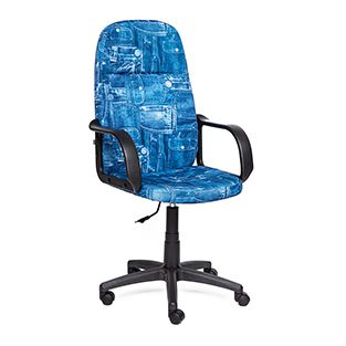 Кресло офисное TetChair Leader Доступные цвета обивки: Ткань «Джинса»