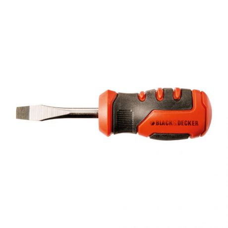 Отвертка BLACK+DECKER укороченная под прямой шлиц 6.5 x 45мм BDHT0-66487 BDHT0-66487