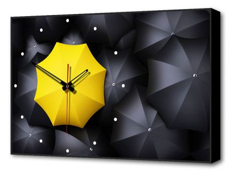 Настенные часы (60х37 см) Зонты BL-2300