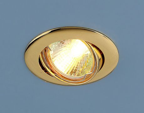 Встраиваемый светильник 104S MR16 GD золото