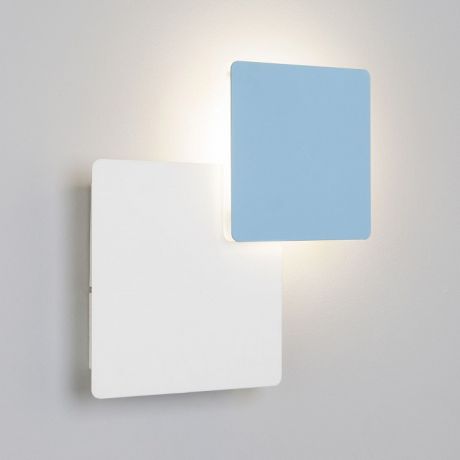 Накладной светильник Screw 40136/1 белый/голубой 6W