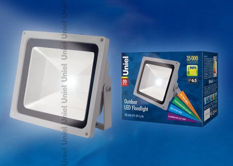 Настенный прожекторы ULF-S01-50W/NW IP65 110-240В картон 6042