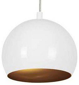 Подвесной светильник Ball White-Gold 6602