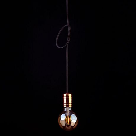 Подвесной светильник Cable Black/Copper 9747