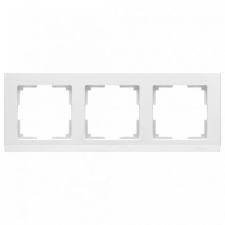 Рамка на 3 поста Stark WL04-Frame-03-white
