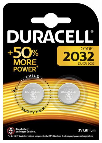 Duracell 2032 2шт.