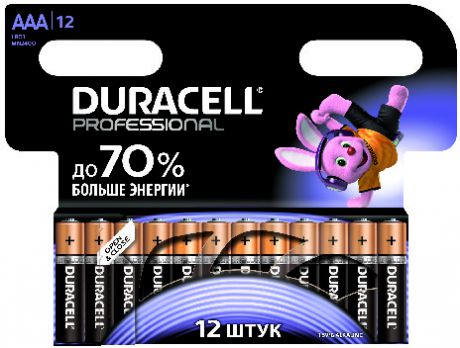 Duracell Professional AAA (12шт.)