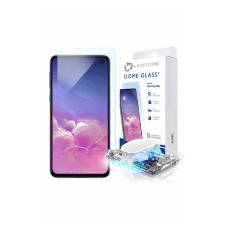 Защитное стекло для экрана SAMSUNG Whitestone Dome для Samsung Galaxy S10e, прозрачная, 1 шт [gp-g970wtttawa]