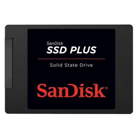 SSD накопитель SANDISK SSD PLUS SDSSDA-1T00-G26 1Тб, 2.5", SATA III