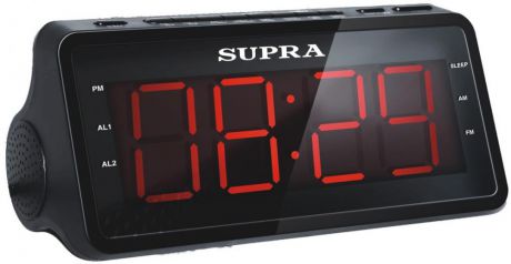 Supra SA-46FM (черный, красный)