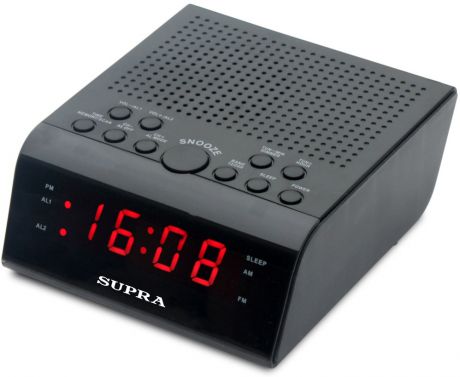 Supra SA-44FM (черный, красный)