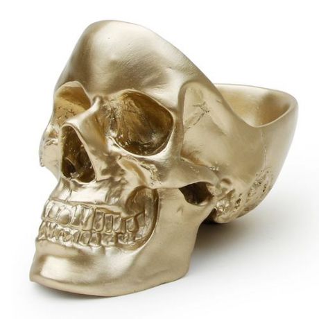 Органайзер для мелочей skull, золотой (Золотой)