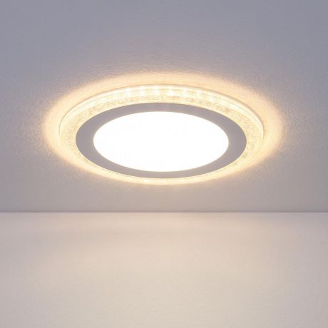 Встраиваемый светодиодный светильник Elektrostandard DLR024 7+3W 4200K 4690389107061