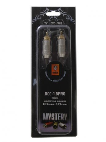 Аксессуар Mystery 1RCA - 1RCA 1.5m DCC-1.5PRO