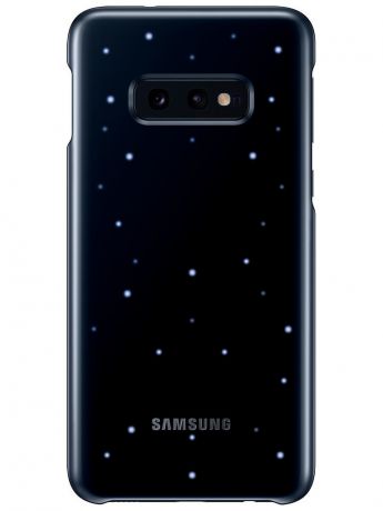 Аксессуар Чехол для Samsung Galaxy S10E LED Cover Black EF-KG970CBEGRU