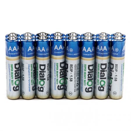 Батарейка AAA - Dialog R03P-16S (16 штук)