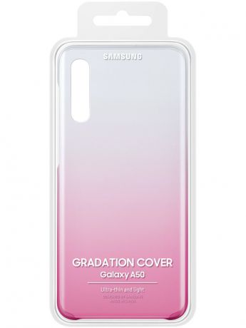 Аксессуар Чехол для Samsung Galaxy A505 Gradation Cover Pink EF-AA505CPEGRU