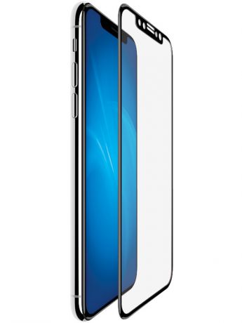 Аксессуар Защитное стекло Liberty Project для APPLE iPhone Xs Max Tempered Glass 3D 0.33mm 9H Black Frame 0L-00041522