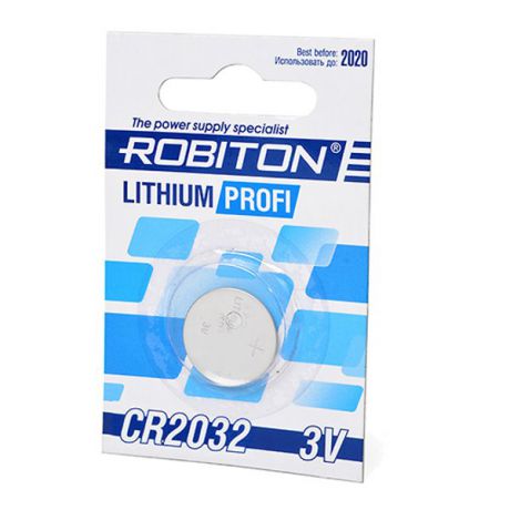 Батарейка CR2032 - Robiton Profi R-CR2032-BL1