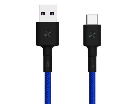 Аксессуар Xiaomi ZMI AL411 USB - Type-C 30cm Blue