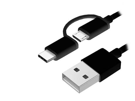 Аксессуар Xiaomi ZMI AL511 2in1 USB - Type-C/MicroUSB 30cm Black