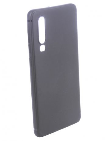 Аксессуар Чехол Brosco для Huawei P30 Black HW-P30-COLOURFUL-BLACK