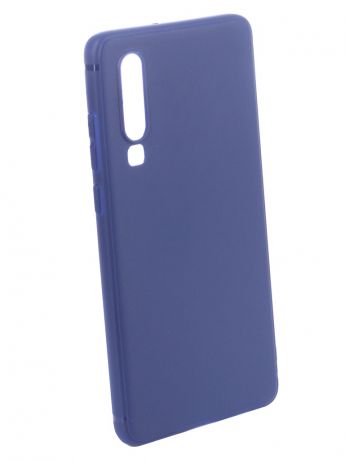 Аксессуар Чехол Brosco для Huawei P30 Blue HW-P30-COLOURFUL-BLUE