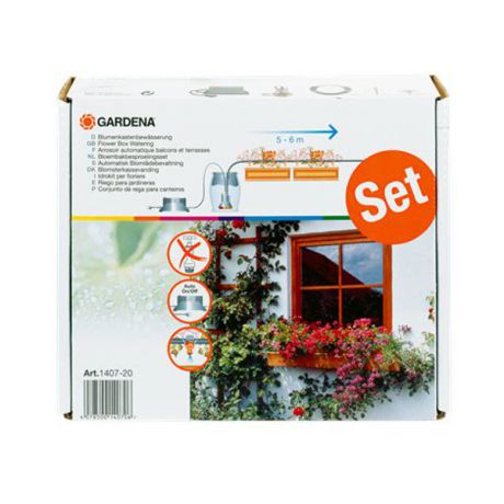 Комплект микрокапельного полива Gardena 01407-20.000.00 для горшечных растений